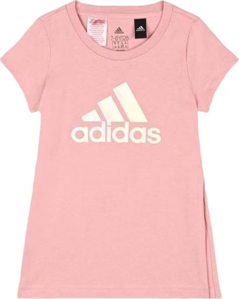 ADIDAS CAMISETA ADIDAS COM LOGO PARA MENINA ROSA