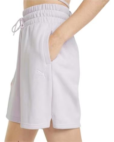 PUMA PUMA CLASSICS SHORTS DE MUJER MORADO MORADO