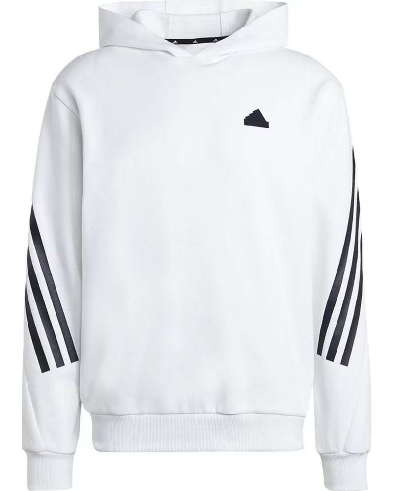 ADIDAS MOLETOM COM CAPUZ ADIDAS FUTURE ICONS 3-STRIPES MASCULINO BLANCO