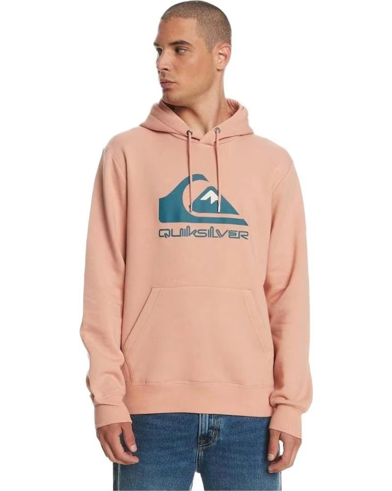 QUIKSILVER FELPA CON CAPPUCCIO QUIKSILVER DA UOMO IN ROSA ROSA