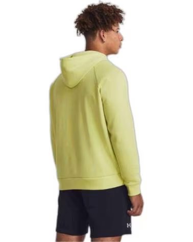 UNDER ARMOUR SUDADERA CON CAPUCHA Y LOGO GRANDE UNDER ARMOUR PARA HOMBRE VERDE