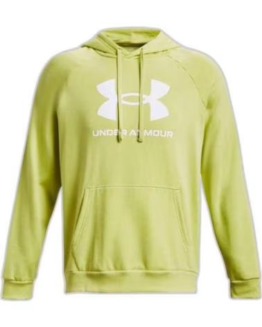 UNDER ARMOUR SUDADERA CON CAPUCHA Y LOGO GRANDE UNDER ARMOUR PARA HOMBRE VERDE