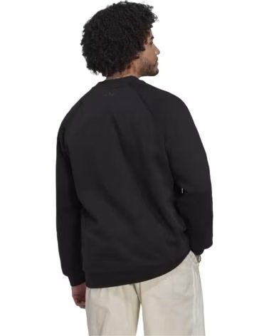 ADIDAS ADIDAS ESSENTIALS CREW SWEATSHIRT MIT LOGO FÜR HERREN NEGRO