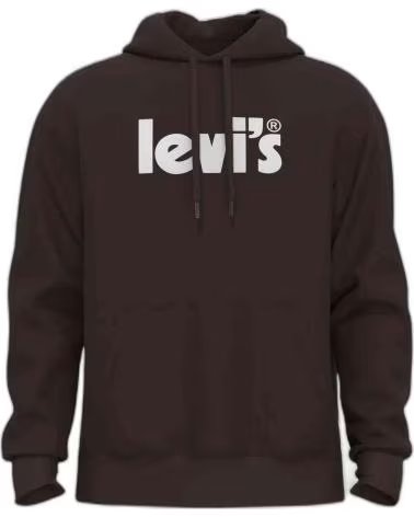 LEVIS MOLETOM COM CAPUZ LEVI´S MASCULINO MARRON