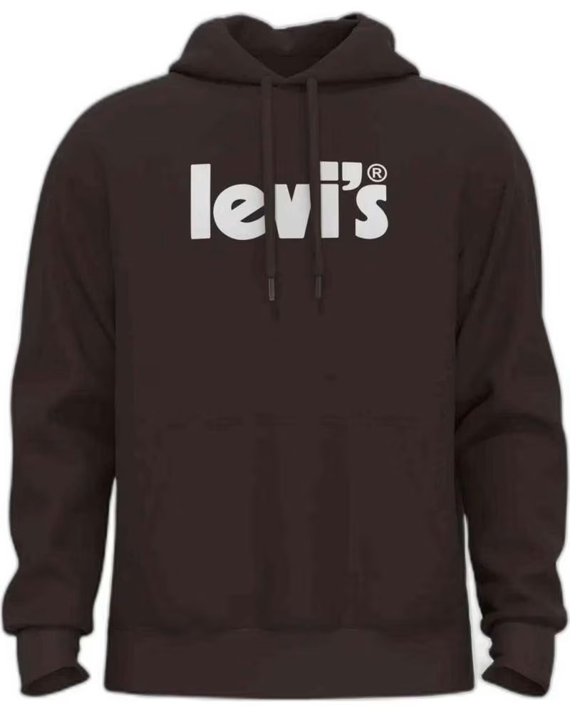 LEVIS MOLETOM COM CAPUZ LEVI´S MASCULINO MARRON