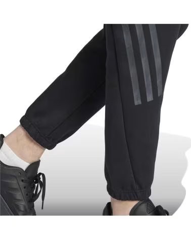 ADIDAS CALÇA ADIDAS ESSENTIALS 3-STRIPES MASCULINA PRETA NEGRO