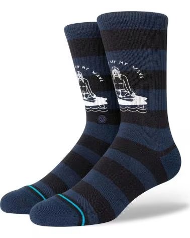 STANCE CHAUSSETTES STANCE STANCE UNISEXE RAYURES BLEU MARINE ET NOIR NEGRO