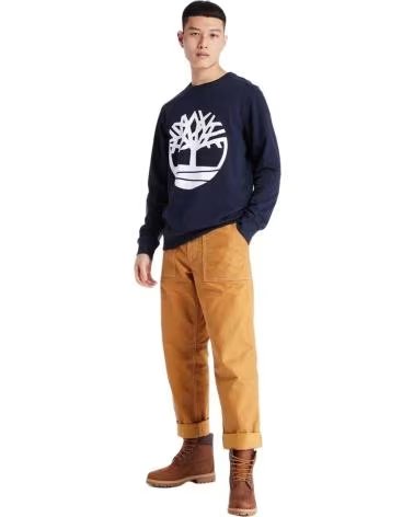TIMBERLAND TIMBERLAND SWEATSHIRT FÜR HERREN MIT BAUM-LOGO AZUL