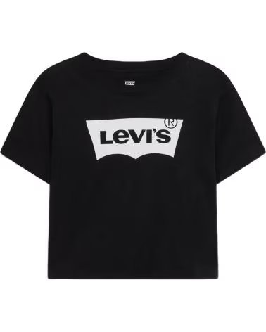 LEVIS T-SHIRT LEVI´S À MANCHES COURTES AVEC LOGO POUR ENFANT UNISEXE NEGRO