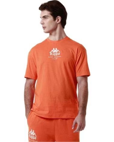 KAPPA CAMISETA DE MANGA CORTA EN PARA HOMBRE NARANJA