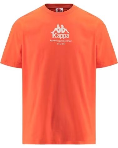 KAPPA CAMISETA DE MANGA CORTA EN PARA HOMBRE NARANJA