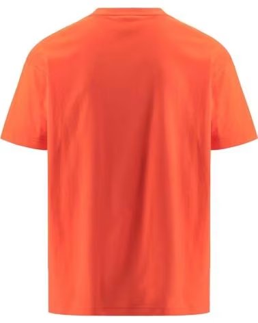 KAPPA CAMISETA DE MANGA CORTA EN PARA HOMBRE NARANJA