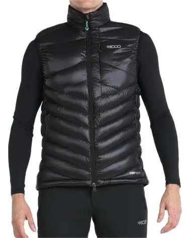 8000 GILET MATELASSÉ NOIR POUR HOMME NEGRO