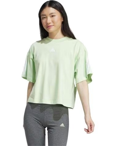 ADIDAS ADIDAS ESSENTIALS WOMEN´S SHORT SLEEVE T-SHIRT GREEN VERDE