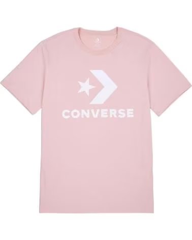 CONVERSE CAMISETA CONVERSE DE MANGA CORTA CON LOGO PARA MUJER ROSA