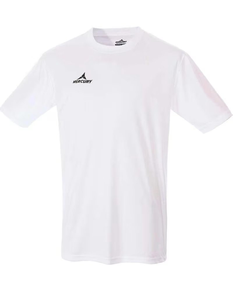 INDUSTRIAS MERCURY CAMISETA DE MANGA CORTA MERCURY UNISEX BLANCA BLANCO