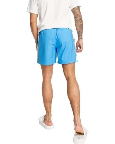 ADIDAS ADIDAS SHORTS 3-STRIPES PARA HOMBRE EN AZUL AZUL