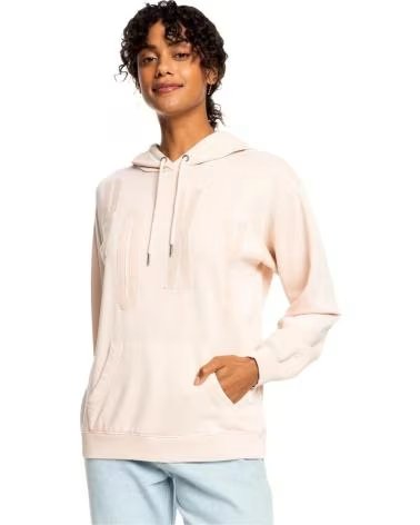 ROXY FELPA CON CAPPUCCIO ROXY DA DONNA ROSA ROSA