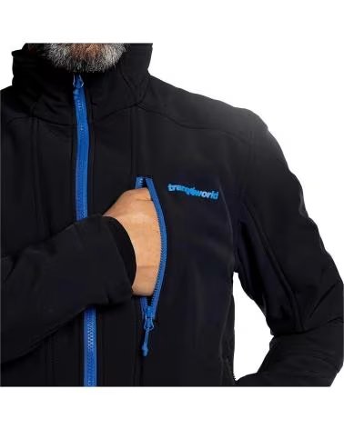 TRANGOWORLD CHAQUETA EN PARA HOMBRE NEGRO