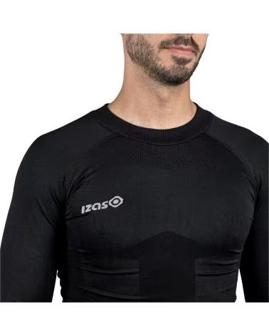 IZAS CAMISETA DE MANGA LARGA EN PARA HOMBRE NEGRO