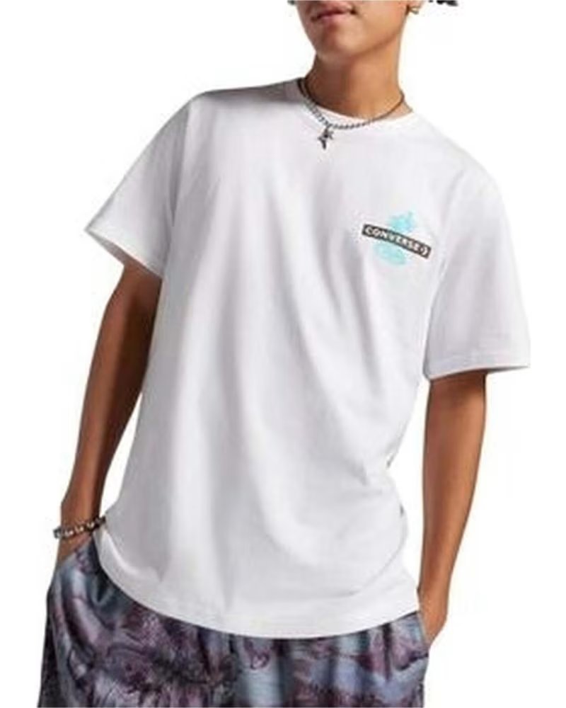 CONVERSE CAMISETA DE MANGA CORTA EN PARA HOMBRE BLANCO