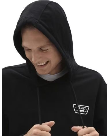 VANS OFF THE WALL VANS "OFF THE WALL" HOODIE FOR MEN, BLACK NEGRO