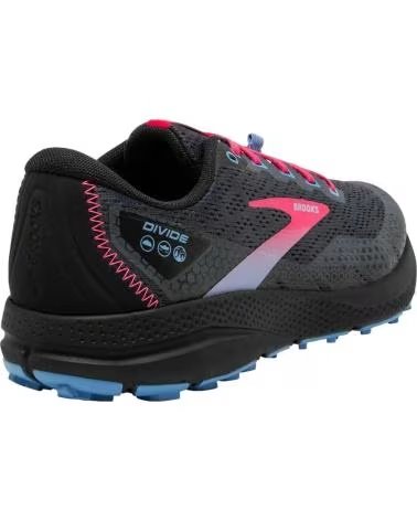 BROOKS ZAPATILLAS DE RUNNING DIVIDE EN PARA MUJER NEGRO