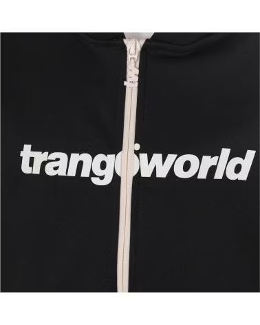 TRANGOWORLD GIACCA CON ZIP PER BAMBINI NEGRO
