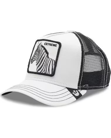 GOORIN BROS GORRA GOORIN BROS TRUCKER ANIMAL FARM "ZEBRAS" BLANCO Y NEGRO BLANCO
