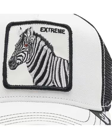 GOORIN BROS GOORIN BROS TRUCKER KAPPE "ZEBRAS" WEISS UND SCHWARZ BLANCO
