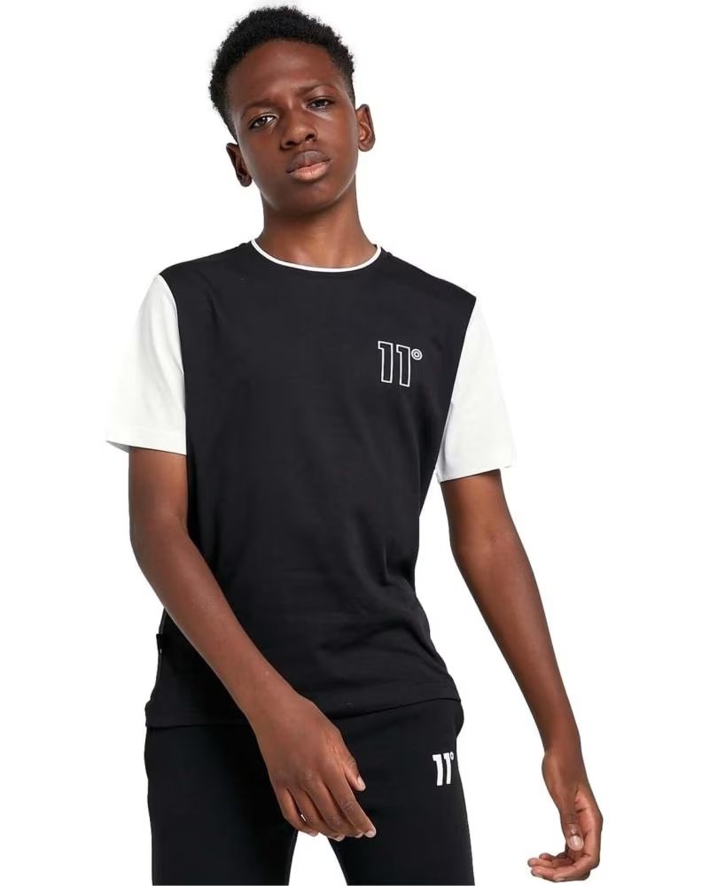 11 DEGREES CAMISETA DE MANGA CORTA EN PARA NINOS NEGRO