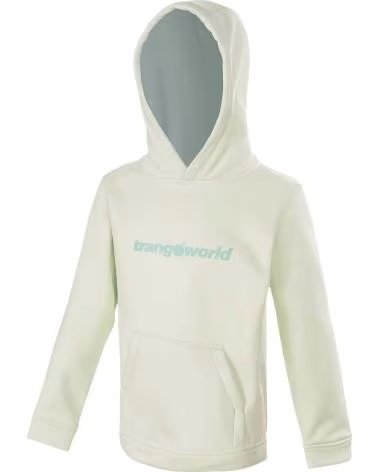 TRANGOWORLD TRANGOWORLD KAPUZENPULLOVER UNISEX FÜR KINDER BLANCO