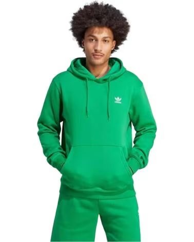 ADIDAS MOLETOM COM CAPUZ ADIDAS ESSENTIAL VERDE VERDE