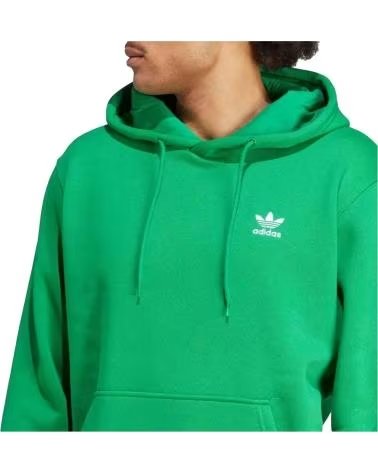 ADIDAS MOLETOM COM CAPUZ ADIDAS ESSENTIAL VERDE VERDE