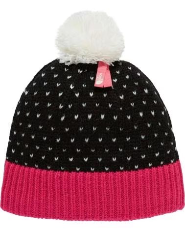 THE NORTH FACE BERRETTO THE NORTH FACE CON POMPON E DESIGN IN MAGLIA MULTICOLORE MULTICOLOR
