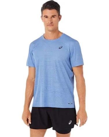 ASICS CAMISETA DE MANGA CORTA EN PARA HOMBRE AZUL