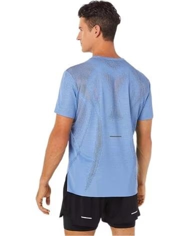 ASICS CAMISETA DE MANGA CORTA EN PARA HOMBRE AZUL
