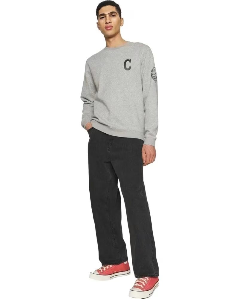 CONVERSE SUDADERA CONVERSE CHUCK TAYLOR PARA HOMBRE GRIS GRIS