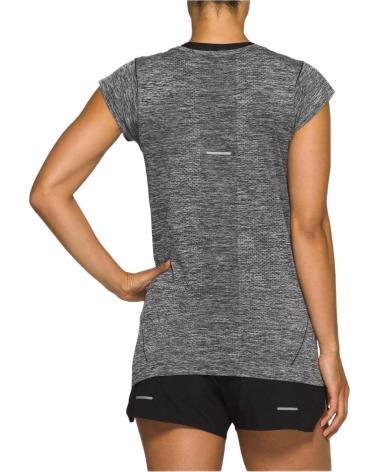 ASICS CAMISETA TÉCNICA ASICS MANGA CORTA GRIS
