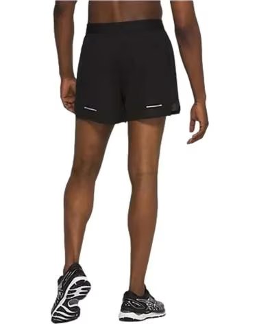 ASICS PANTALÓN CORTO TÉCNICO DE RUNNING CON AJUSTE ELÁSTICO NEGRO