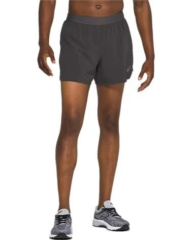 ASICS PANTALON CORTO EN PARA HOMBRE GRIS
