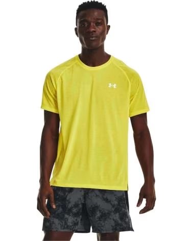 UNDER ARMOUR T-SHIRT À MANCHES COURTES UNDER ARMOUR POUR HOMME VERDE