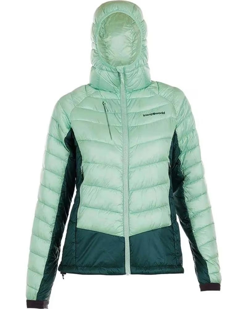 TRANGOWORLD VESTE TRANGOWORLD EN DUVET POUR FEMME VERDE