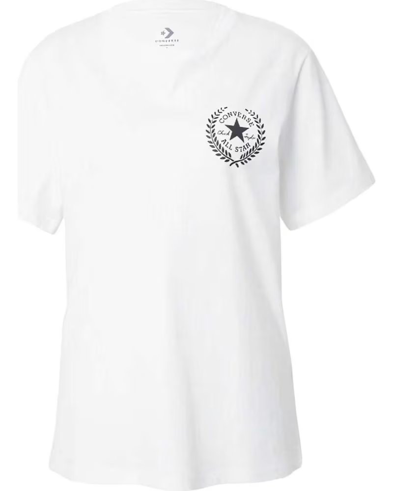 CONVERSE CONVERSE HERREN KURZARM-T-SHIRT MIT HERZ- UND STERNENPRINT BLANCO