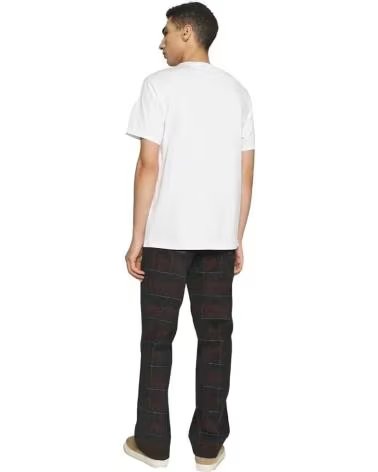 CONVERSE CONVERSE HERREN KURZARM-T-SHIRT MIT HERZ- UND STERNENPRINT BLANCO