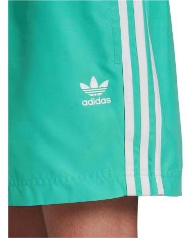 ADIDAS TRAJE DE BANHO ADIDAS 3-STRIPES SWIMS MASCULINO VERDE