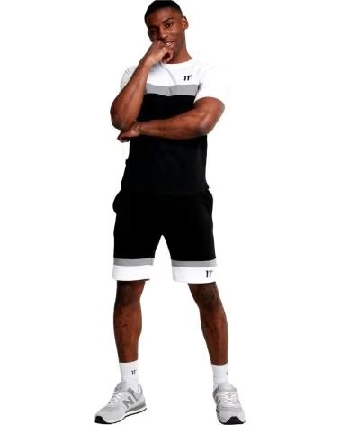 11 DEGREES SHORTS NEO TRIPLE PANEL 11 DEGREES PRETO NEGRO