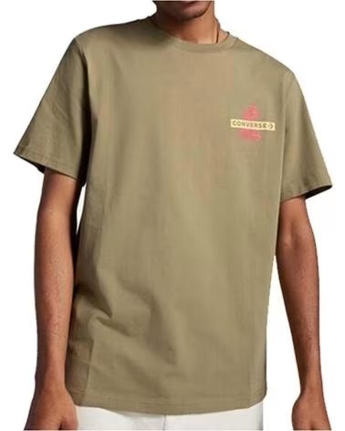 CONVERSE CAMISETA DE MANGA CORTA EN PARA HOMBRE VERDE