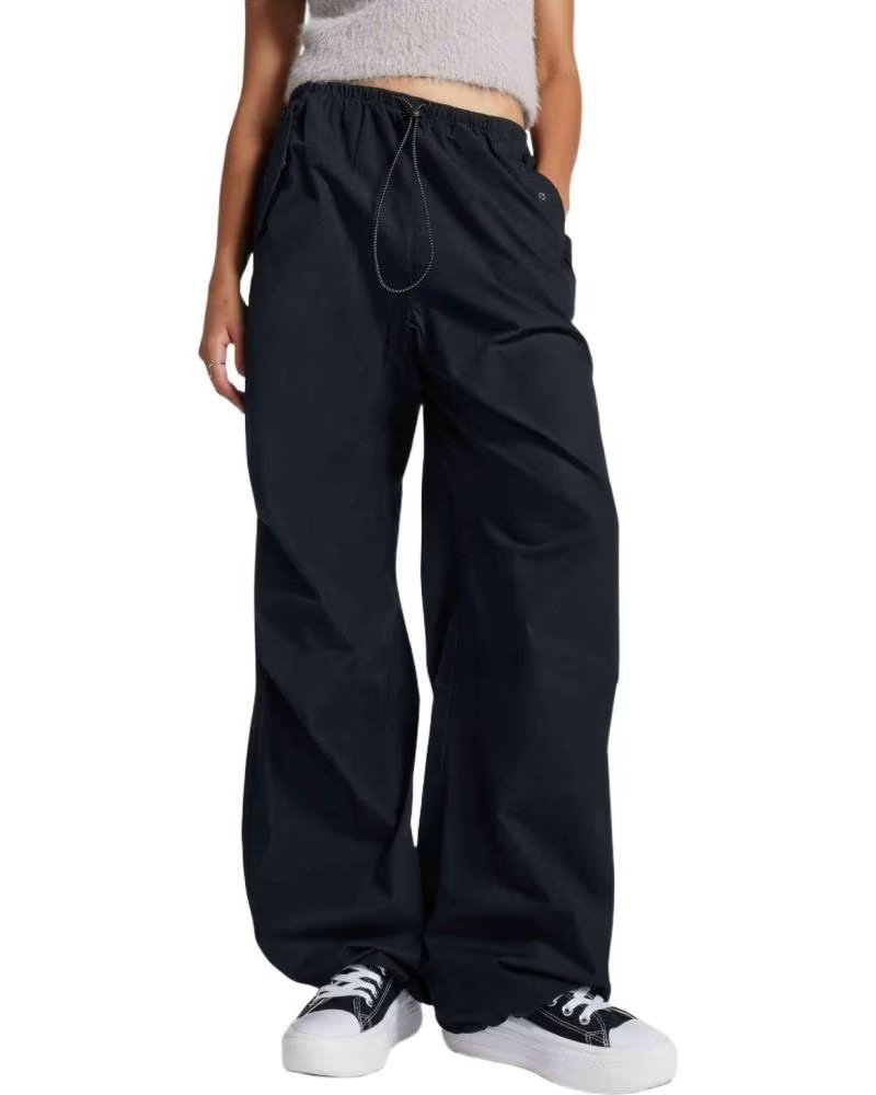 CONVERSE PANTALON LARGO EN PARA MUJER NEGRO