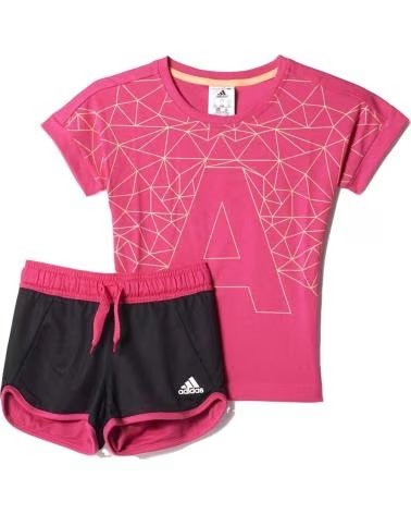 ADIDAS CONJUNTO EN PARA NINOS UNISEX ROSA